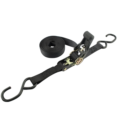 Erickson 1"X15Ft 1200 lb Ratchet Strap Bulk Black 51300